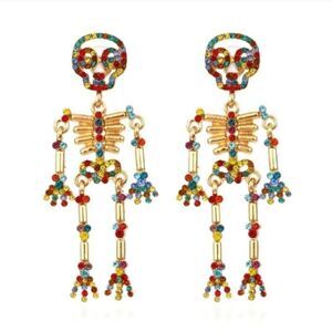 Skeleton Dangle Earrings 